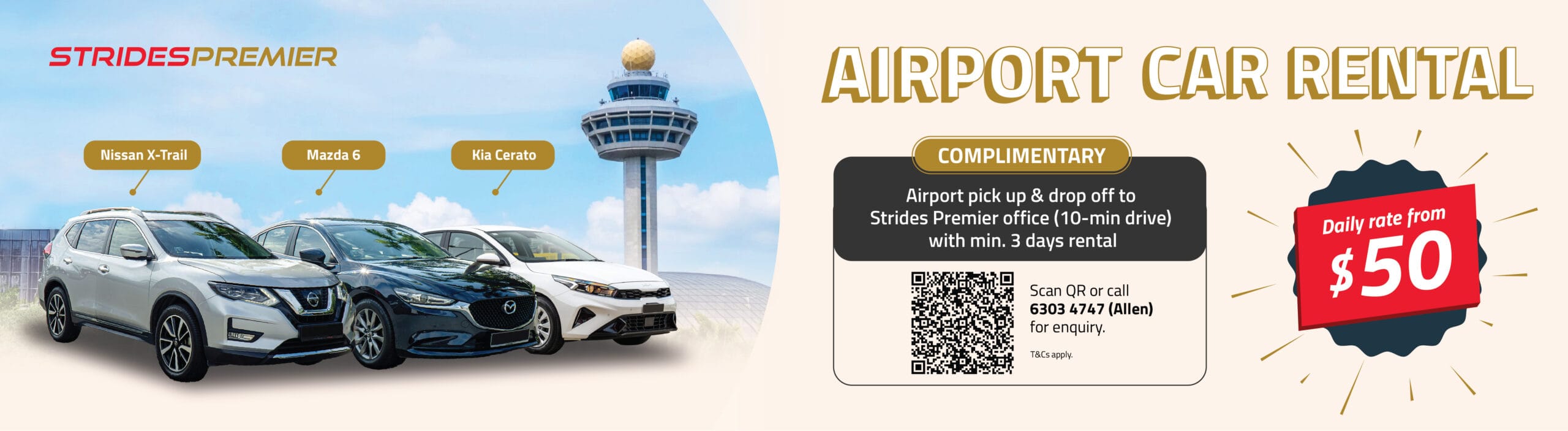 Strides Premier Rent A Car - Airport Car Rental