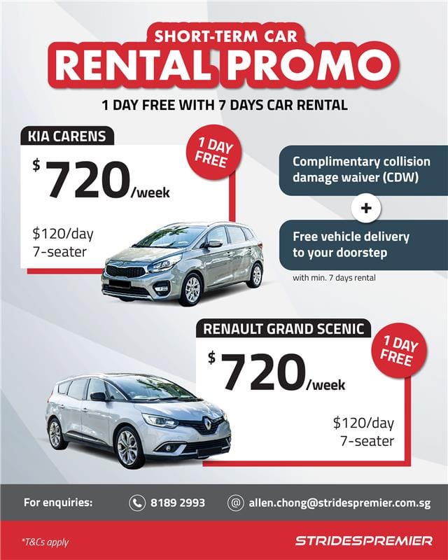 Personal Car Rental Promotion Graphic 1