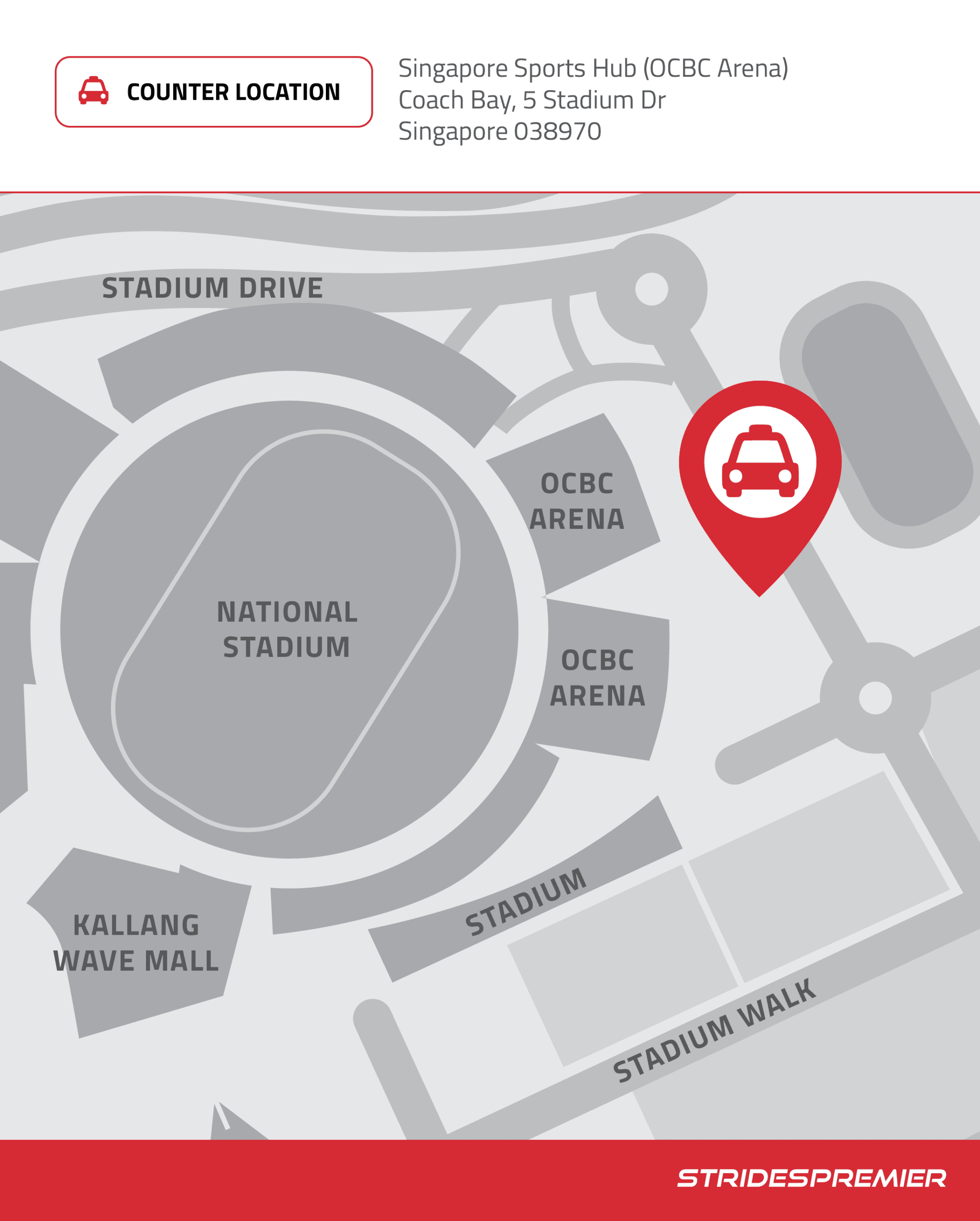 STRIDES Premier F1 Counter